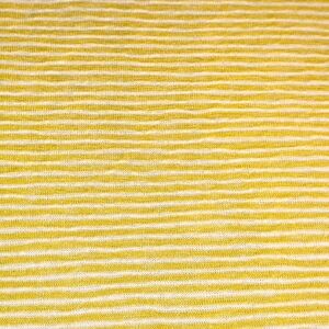 Fabric - Yellow Striped Stretchy Polyester Fabric 6483